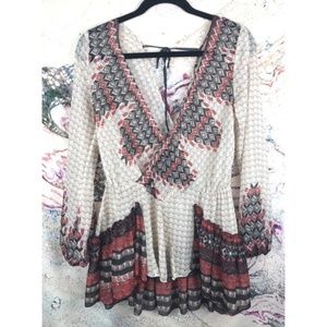 Free People Sheer Boho Tunic -fun festival nights!